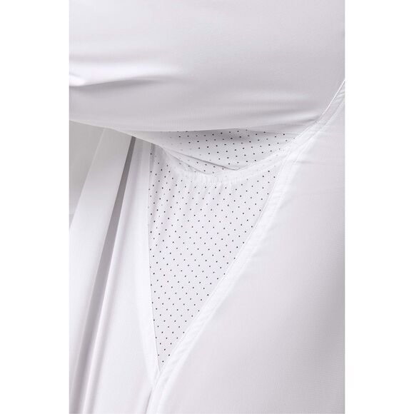 Coolibar Men’s Long Sleeve Shirt White 50+ UPF Size XL - Picture 4 of 10